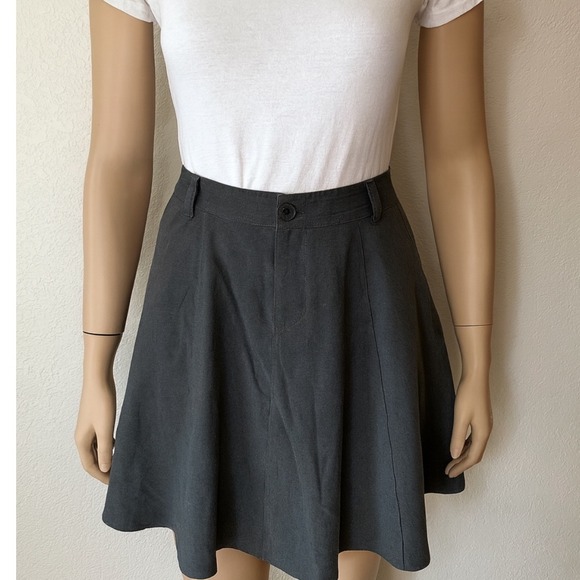 Eddie Bauer Pants - Eddie Bauer‎ Womens Gray A Line Skort Casual Outdoor Hiking Size 8